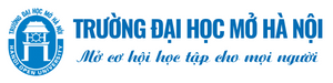 Logo đại học mở Hà nội