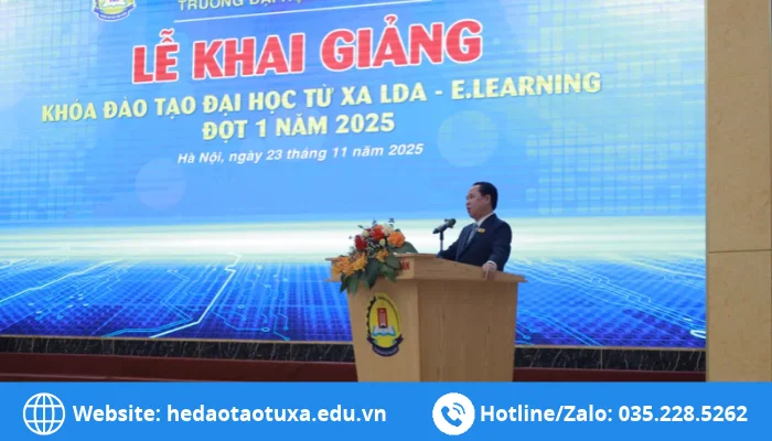 Chương trình đào tạo từ xa tại LDA